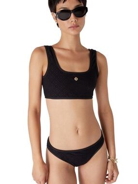 Casablanca Monogram Jacquard Bikini Set